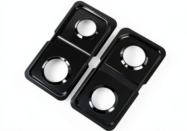 GE Hotpoint Drip Pans Stainless Steel Replacement Set-0