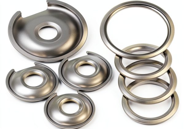 APPLIANCEMATES Chrome Drip Pans Range Stove Replacement Kit-0