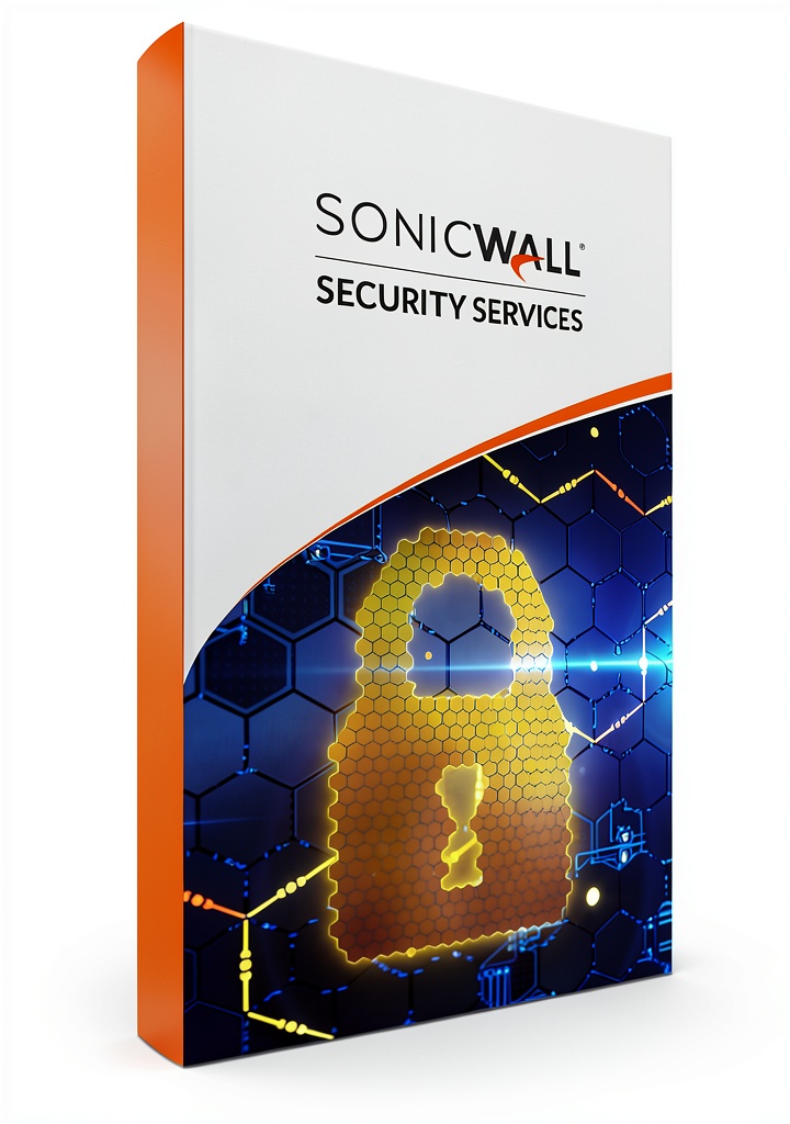 Remote employee using SonicWall VPN client on a laptop