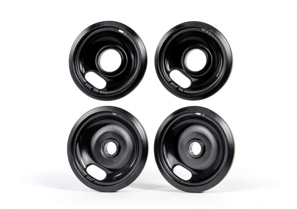 Beaquicy Porcelain Drip Pans W10290350 W10290353 Range-5