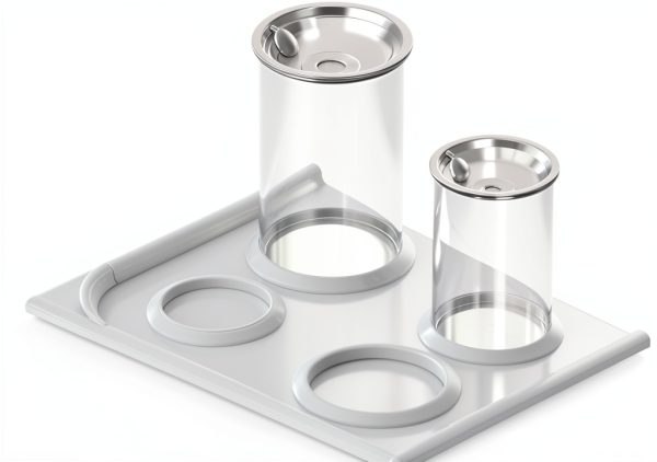 Kitchen Basics 101 Range Drip Pans Chrome Replacement Set-6