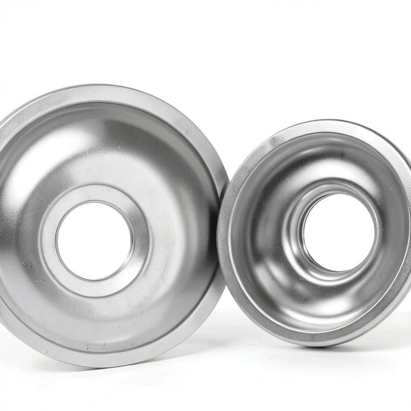 APPLIANCEMATES Chrome Drip Pans Range Stove Replacement Kit-3