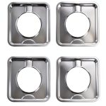 Kitchen Basics 101 Chrome Drip Pan Carbon Steel Heavy Duty-0