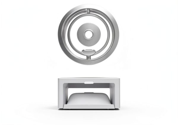 Kitchen Basics 101 Range Drip Pans Chrome Replacement Set-4