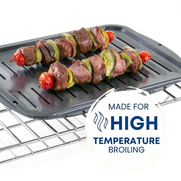 GE Broiler Pan Aluminum Non Stick Dishwasher Safe-5