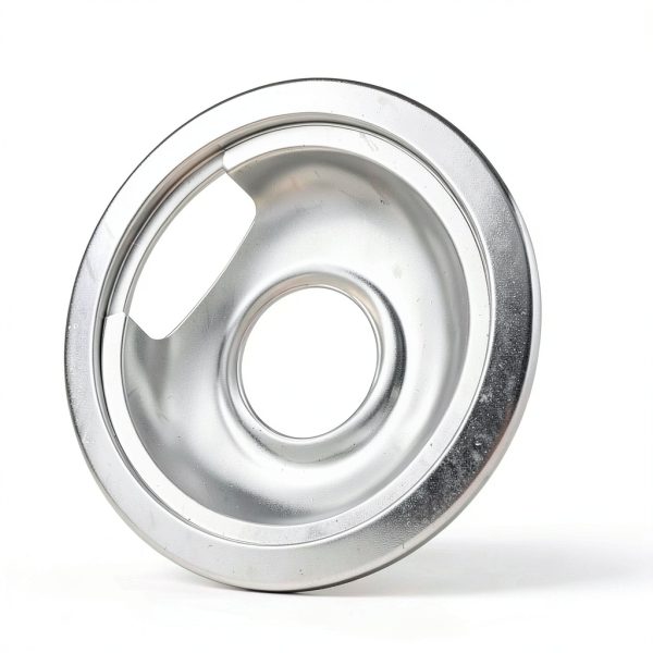 AMI PARTS Chrome Drip Pan Replacement Stove Burner Bowls-4
