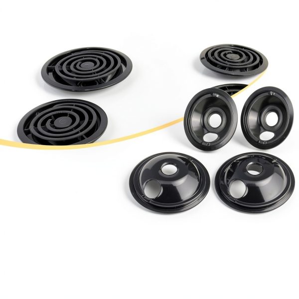 Blutoget WB31M20 WB31M19 Stove Drip Pans Porcelain Chrome-4