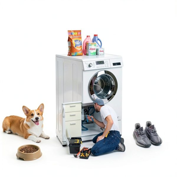 Foldable Silicone Washing Machine Drip Pan Waterproof-8