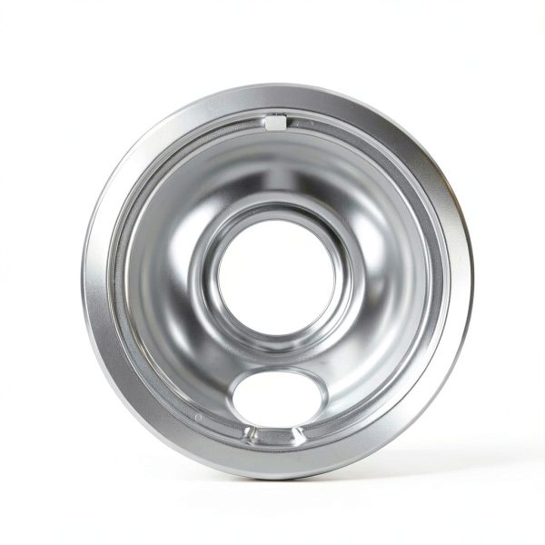 Whirlpool Chrome Drip Pans Genuine OEM Range Replacement-6