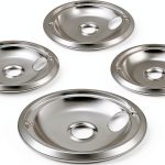 Kitchen Basics 101 Range Drip Pans Chrome Replacement Set-0