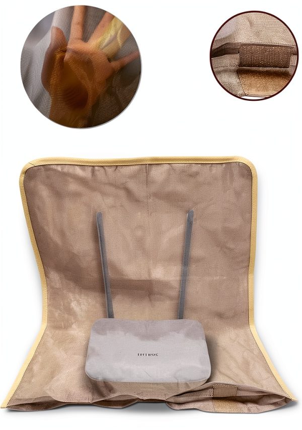 WiFi Router Shield VAJOOCLL Copper Nickel-3