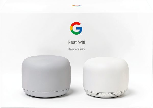 Google Nest WiFi Router with Point Mesh Wi-Fi Extender-1