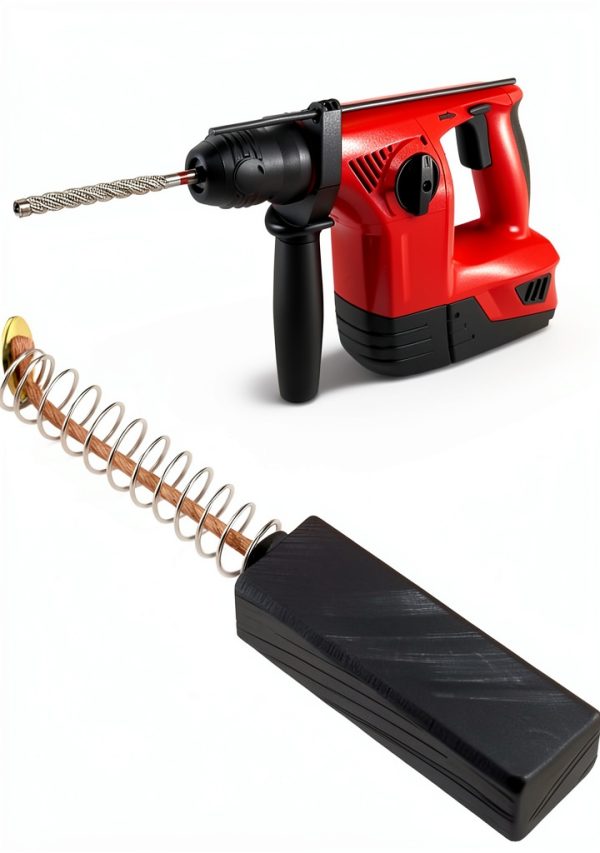 Create idea 2Pais Motor Brush Carbon 24x8x6.4mm for Hilti TE 17-1