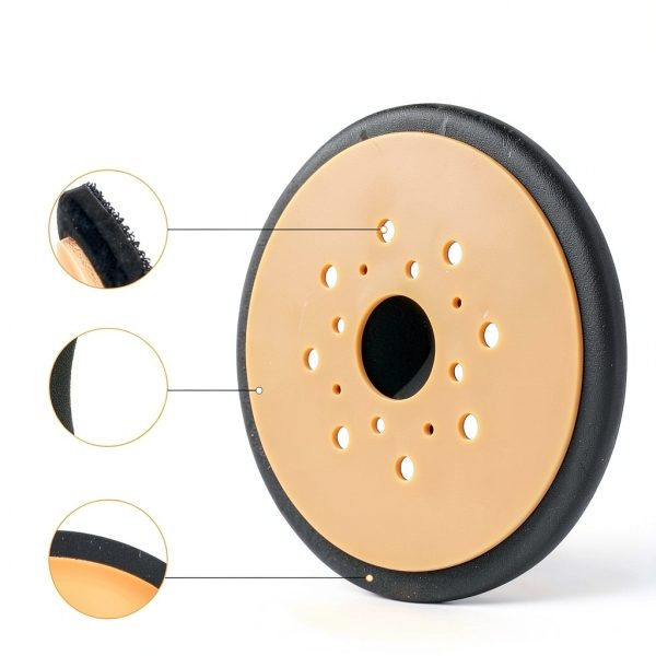 Sander Pad Leyurise EVA Backing Hook&Loop Discs for Black & Decker-4