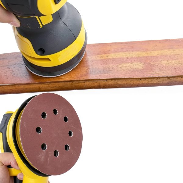 5" 8-Hole Replacement Sander Pads Tockrop 120 Grit Medium for DeWalt-4